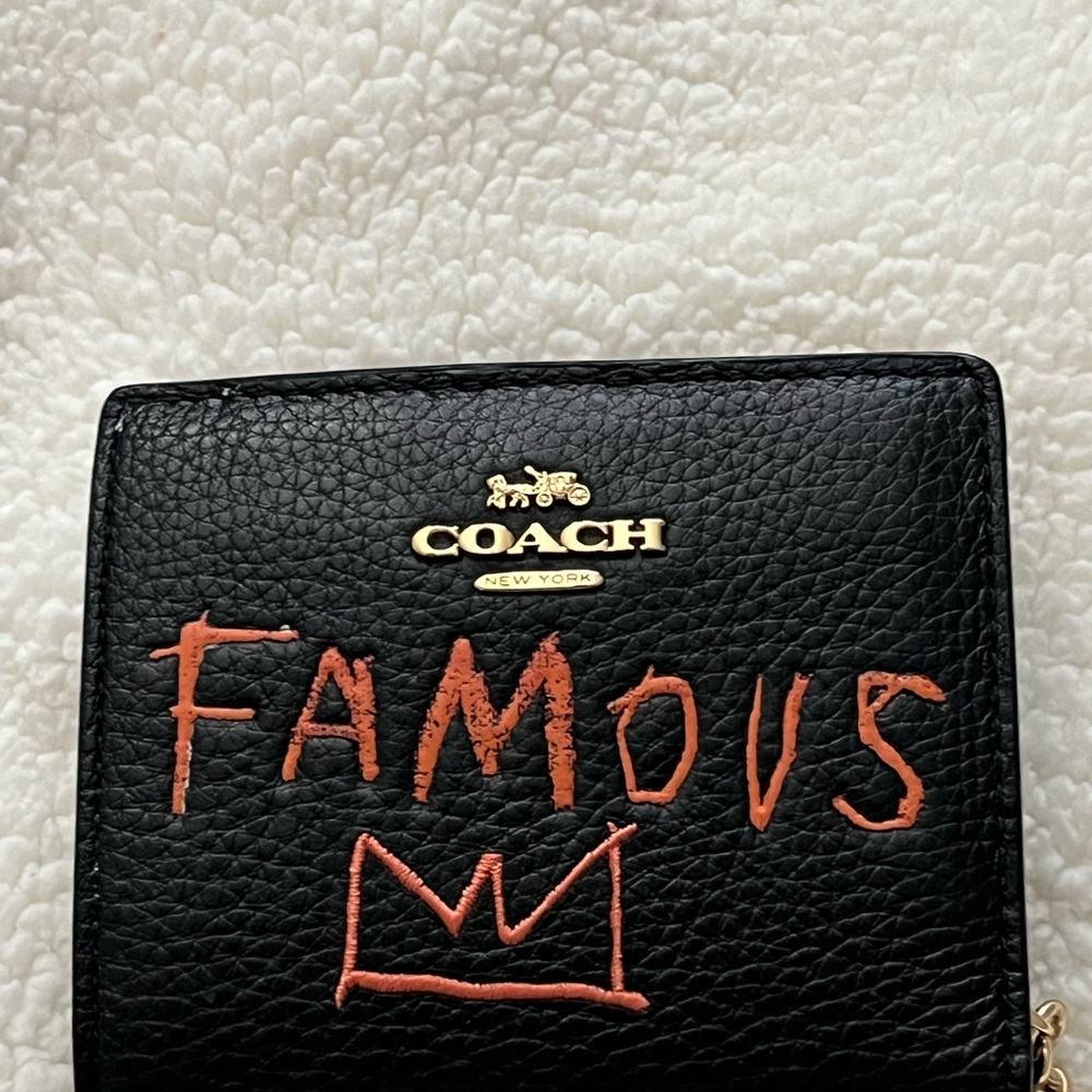 Coach X Basquiat Leather Wallet